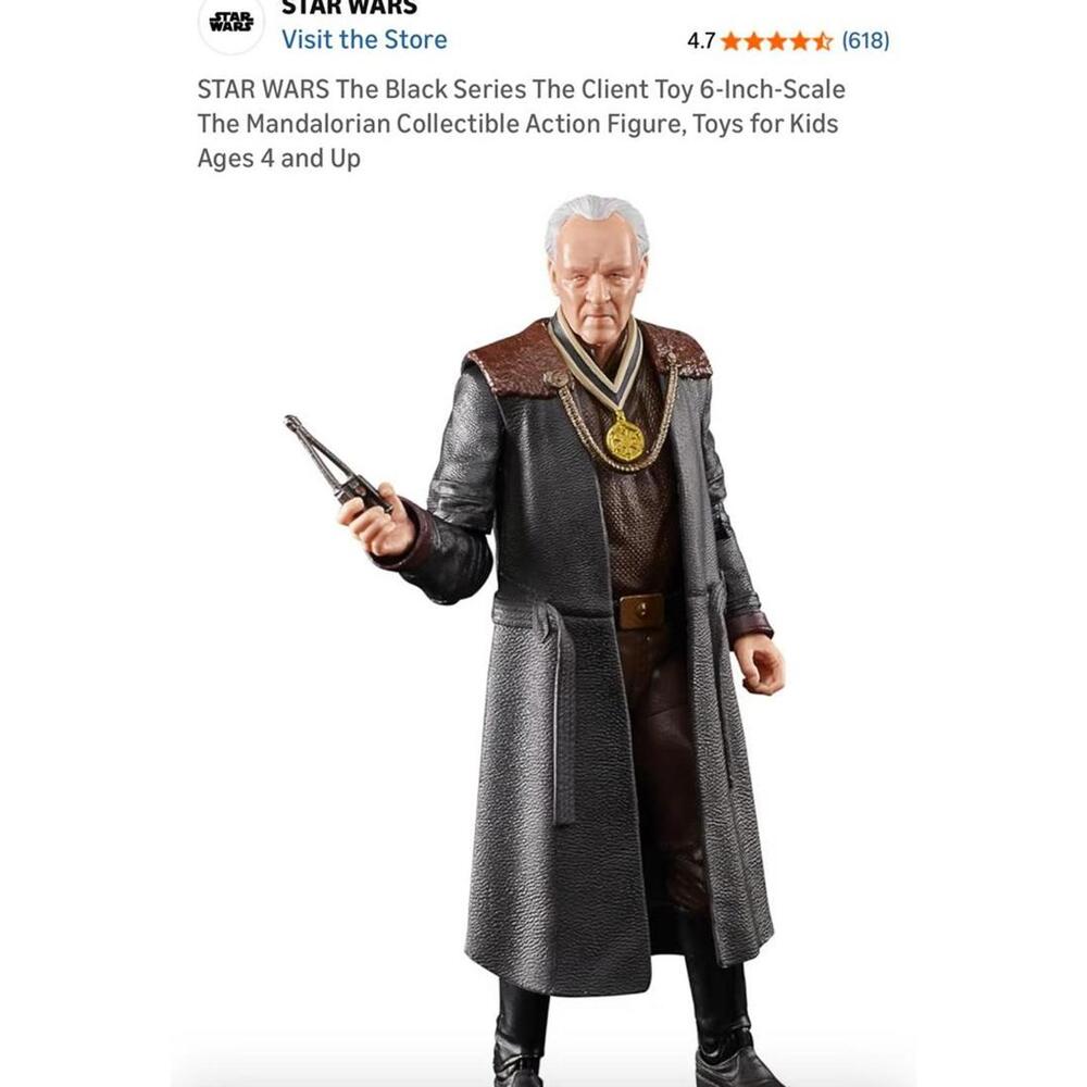 Star Wars The Black Series The Client Toy 6-inch Scale Collectible Action Figure